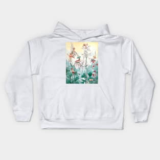 Columbine Flower Fairies - Harold Gaze Kids Hoodie